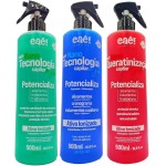 Kit 3 Nanotecnologia Capilar a Jato Potencializa Ativo Lonizado