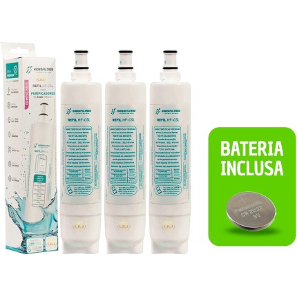 Kit 3 Refis Compativel Para Purificador Água Consul Cpc30 31 Cpb34 35 36