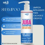 Kit Juba Shampoo + Condicionador + Acidificante + Mascara Nutrição Capilar Vegano Widi Care - Imagem 2