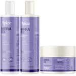 Kit Mirrafix Apice Shampoo + Condicionador + Mascara Acidificante Hidratante Capilar Vegano 300g