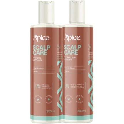 Kit Scalp Care - Shampoo e Condicionador Ápice 300ml Estimulante Capilar Apse