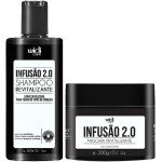 Kit Shampoo E Mascara Infusão 2.0 Widi Care Vegano Restaurador Capilar