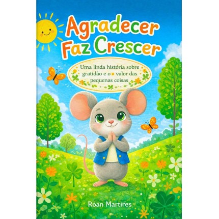 LIVRO INFANTIL: AGRADECER FAZ CRESCER- UMA LINDA HISTÓRIA INFANTIL SOBRE GRATIDÃO E O VALOR DAS PEQUENAS COISAS: IDEAL PARA LEITURA ANTES DE DORMIR ( PARA CRIANÇAS DE 4 A 8 ANOS)