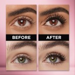 L'Oreal Paris Voluminous Lash Paradise Washable Mascara, Mystic Black, 0.28 Fl O - Imagem 2