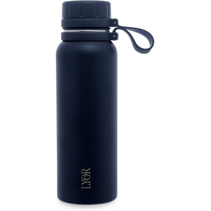 LYOR - Garrafa Térmica de Aço Inox Explorer Azul 650ml
