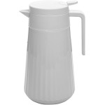 LYOR - Garrafa Térmica de Plástico Unique Branca 1L - Mantém Bebida Quente ou Fria de 08-12 Horas - Imagem 2