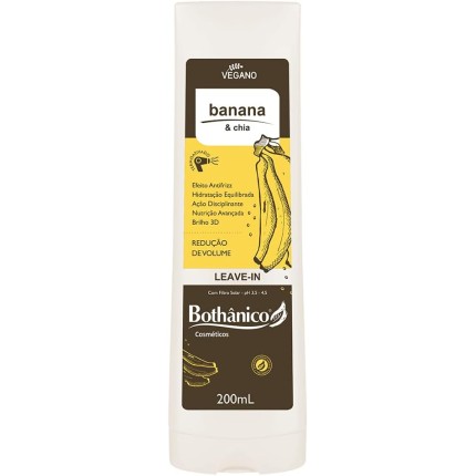 Leave in Banana e Chia Hair 200Ml, Bothanico