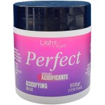 Light Hair Máscara Acidificante Perfect 500g | Selagem de Cutículas, Brilho Intenso e pH Balanceado