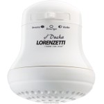 Lorenzetti Chuveiro Elétrico Branco Maxi Ducha, 5500W 110V