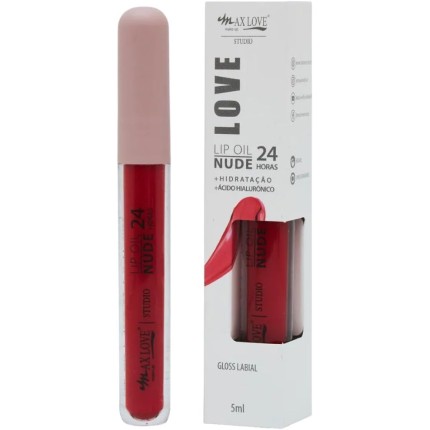 MAX LOVE LIP OIL NUDE GLOSS 24H COR 809 5ML