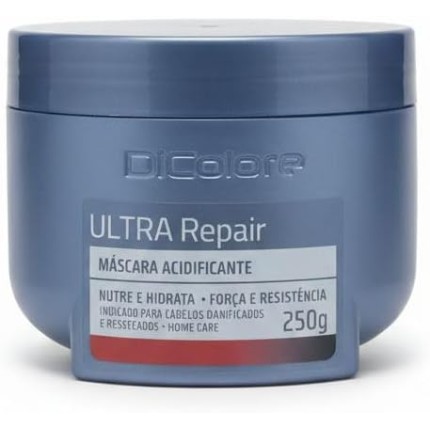 Máscara Acidificante Nutrição Intensa Ultra Repair DiColore 250g | Indicado para cabelos danificados e ressecados