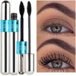 Máscara Para Cílios 2 em 1 Bella Femme Rímel 4D + lápis preto com apontador - Imagem 2