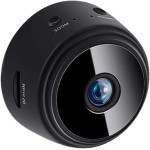 Mini Câmera Espiã Segurança Gravador Visão Noturna Wifi A9 Vigilância