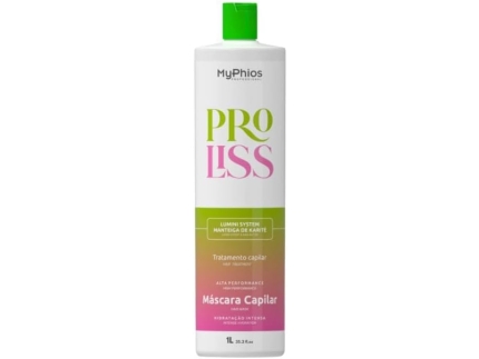 MyPhios Pro Liss 3D Hair Alignment | Gloss Reducer Thermal Treatment | 1000 ml
