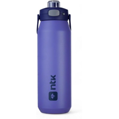 NTK, Garrafa Térmica, 1L, Vedação Antiderramamento, Bebidas Frias e Quentes, Parede Dupla, Isomax Color