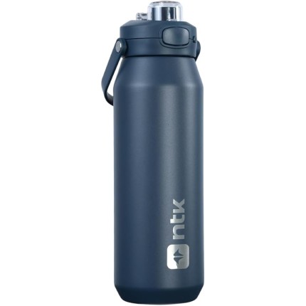 NTK | Garrafa Térmica Inox 1L | Quente 8h e Gelado 24h | Parede Dupla | Isolamento a Vácuo | Isomax