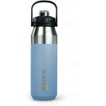 NTK, Garrafa Térmica Isomax, 1L, Inox, Caminhada, Corrida, Treino - Azul Claro