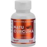 Natu Cúrcuma Com Cúrcuma + Ômegas, Curcumina 130g