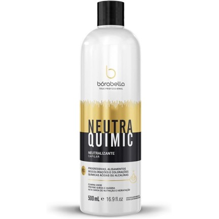 Neutralizador de Ph Capilar Borabella Pós-química - Sela Cutículas e Elimina Cheiro - Tratamento Capilar 500ml