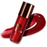 Nina Gloss Labial Instant Glow - Morango do Amor Gold Edition