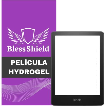 Película Hydrogel compatível com Kindle 11ª Geração (2022) | Paperwhite | Paperwhite Signature Edition - BlessShield HD Premium (Kindle Paperwhite Signature Edition)