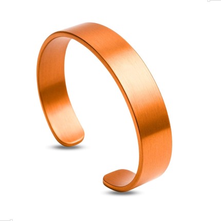 Pulseira Bracelete de Cobre Puro Unissex 20 Cm Ajustável - Cobre Store