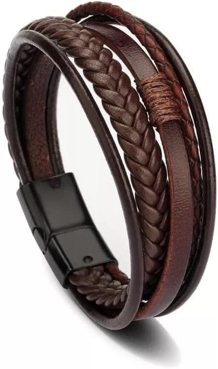 Pulseira-Masculina-Executiva-Marrom-19cm.jpg Pulseira Masculina Executiva (Marrom, 19cm)