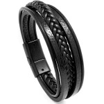 Pulseira Masculina Executiva (PRETA)