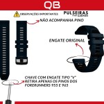 Pulseira Para Garmin Forerunner 965 955 945 935 22mm + Chave - QUIBARATO - Imagem 2