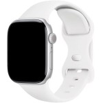Pulseira Sport Silicone Básica Esportiva Compatível com Apple Watch 38 40 41mm 42 44 45mm
