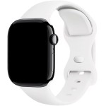 Pulseira Sport Silicone Básica Esportiva Compatível com Apple Watch 38 40 41mm 42 44 45mm - Imagem 2