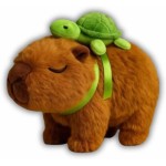 Pulseira de Capivara Macia e Hipoalergênica – Acessório Fofo para Braço, Mochila, Bolsa e Mais