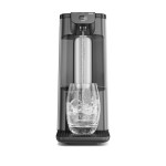 Purificador de Água Gelada Fria e Natural Elétrico Compacto Eletronico placa Electrolux Filtro refil 6 meses ou 3000l Painel Touch Bivolt Grafite PE12G - Imagem 2