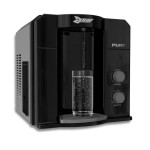 Purificador de Água Gelado por Compressor Pury Leaf com Eficiência Bacteriológica, Refrigeração Potente e Baixo Consumo de Energia (Preto, 127V)