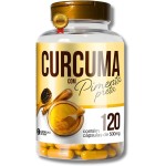 [RN] Cúrcuma com Pimenta Preta 120 Cápsulas 500mg