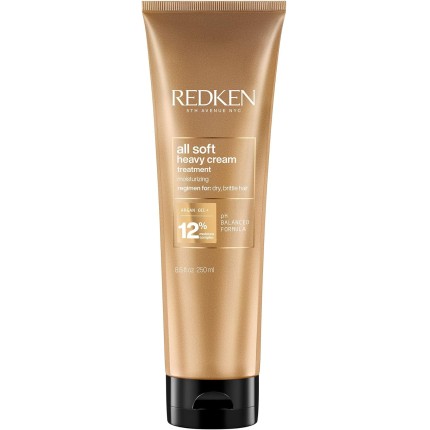 Redken Máscara de Tratamento All Soft Heavy Cream |Tratamento Anti-frizz Para Cabelos Secos e Opacos | Promove Hidratação Profunda | Com Óleo de Argan