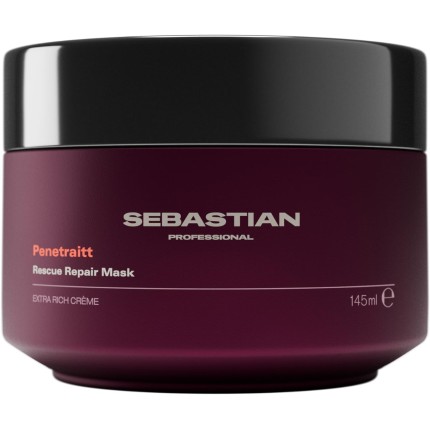 Sebastian Professional, Penetraitt, Máscara capilar de restauração e resgate para cabelos danificados, 145ml
