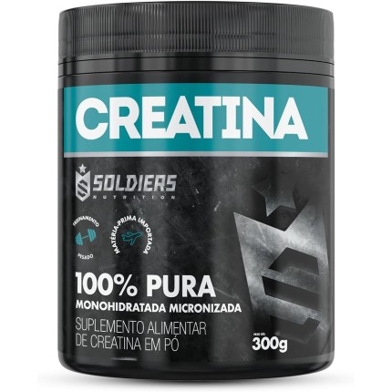 Soldiers Nutrition Creatina Monohidratada Pote 300g