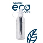 Squeeze Com Purificador de Água Purific Eco 500 Ml Cores (Cristal) - Imagem 2