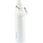 Stanley - Garrafa de água Aerolight com tampa de fluxo rápido, copo isolado a vácuo para bebidas frias, aço inoxidável leve, 710 ml, Polar - Imagem 2