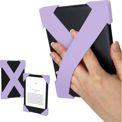 Strapsicle Suporte para e-Reader Kindle, capa para dispositivo eletrônico portátil, unissex, compatível com Kindle Paperwhite 2021 e 2023, revolucionário para uma experiência de leitura confortável