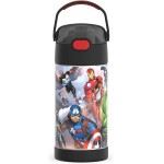 THERMOS Garrafa térmica infantil FUNTAINER, com canudo, 350 ml, Vingadores