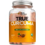 True Cúrcuma 60 Cápsulas True Source Suplemento Alimentar em Cápsulas com Curcuma Fórmula Prática para Uso Diário
