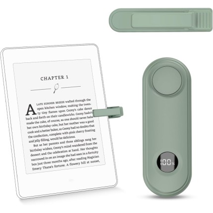 Virador de página remoto para acessórios de leitura Kindle, clique para iPad, iPhone, tablets Android, e-book, leitura, barulhos de leitura, obturador remoto para câmera, controle de selfie