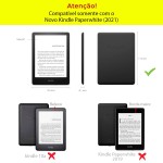 WB Capa Kindle Paperwhite 11ª Geração 2021 - Silicone Flexível e Sensor Magnético - Vertical Van Gogh (Não Compatível com Kindle 11ª Geração ou Kindle Paperwhite 10ª Geração) - Imagem 2