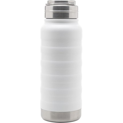 WOLFF - Garrafa Térmica de Aço Inox com Alça Trekk Branca 600ml
