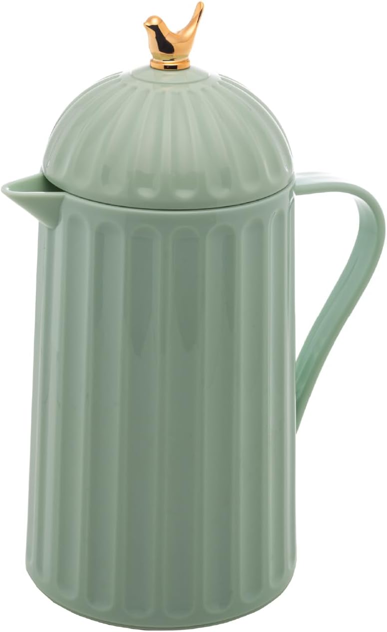 WOLFF-Garrafa-Termica-de-Plastico-Bird-Menta-600ml-Enxoval.jpg WOLFF Garrafa Térmica de Plástico Bird Menta 600ml - Enxoval - Organização - Decoração - Cozinha - Mesa Posta - Utilidades Domésticas - Perfeita Para Café e Chá