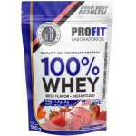 100% Whey Quality Concentrate Protein - 900g Refil Morango - Profit