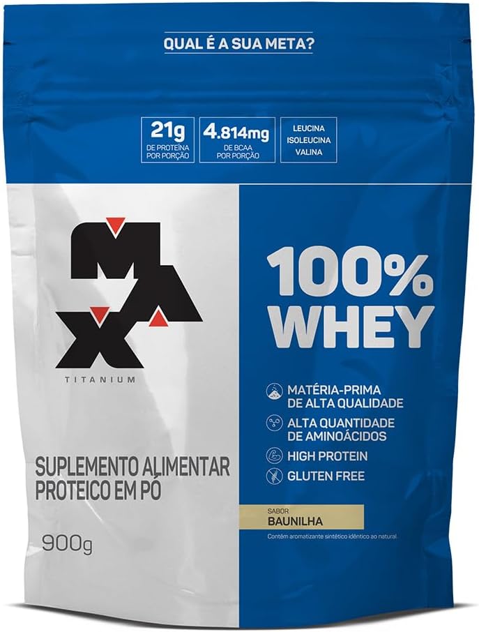 100-Whey-Refil-900g-Baunilha-Max-Titanium-Max.jpg 100% Whey Refil (900g) - Baunilha - Max Titanium, Max Titanium