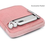 Estojo Bolsa Capa para Kindle SA568B/SA569P SIGNATURE 2024 Tela 7 com Zíper + Película Fosca (Rosa) - Imagem 7
